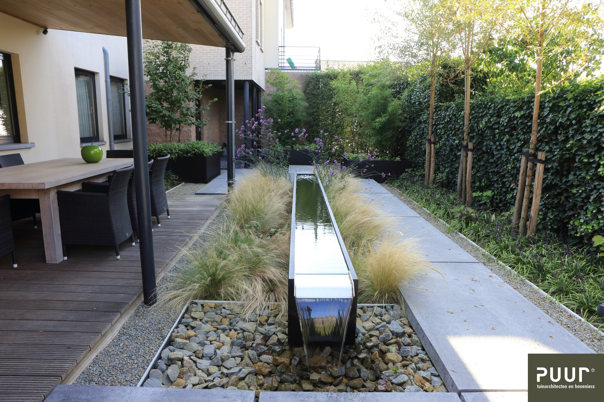 hoorbaar Op grote schaal pianist Kleine tuin met waterpartij | Bekijk project - PUUR Groen