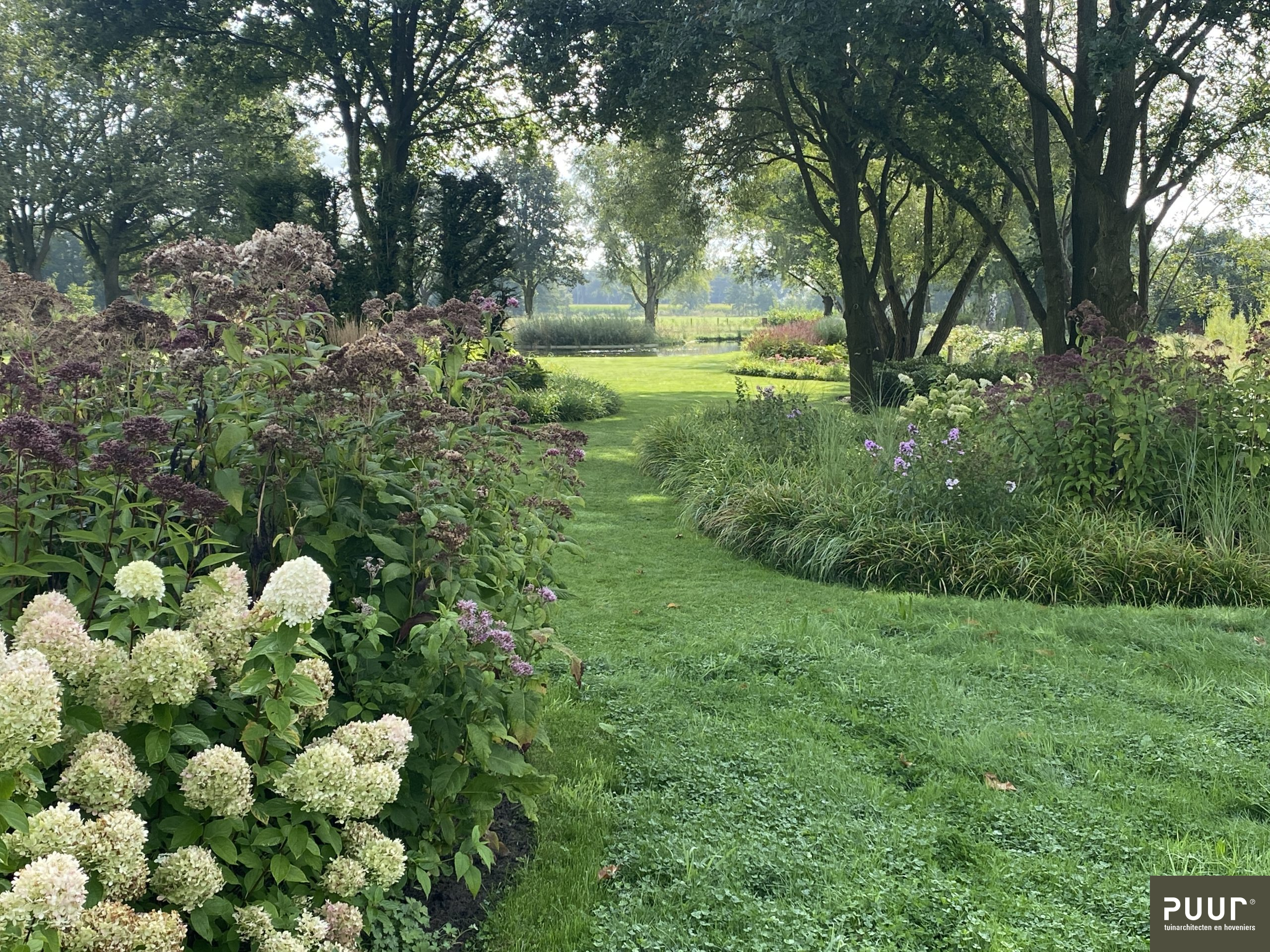 Prachtig landgoed in Ginkel aangelegd door de tuinarchitecten van PUUR Groen